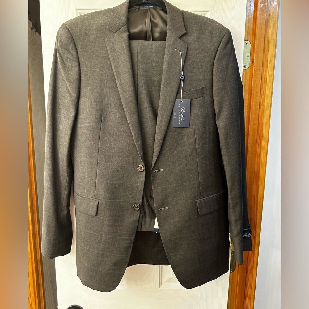 Brown Ralph Lauren Suit
